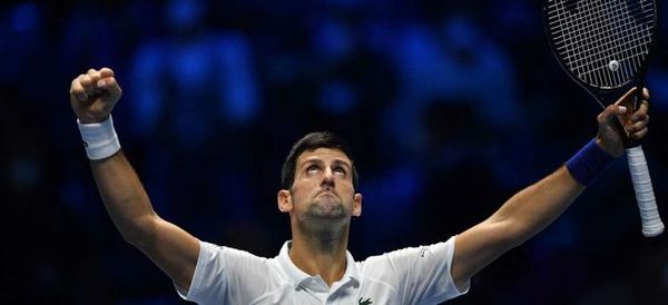 Djokovic a semifinales del Masters ATP tras ganar a Rublev, Tsitsipas se retira