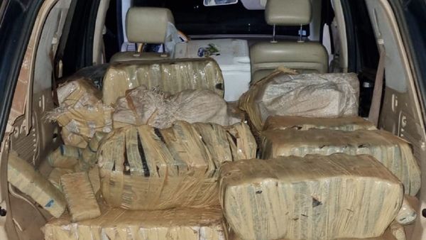 Camioneta cargada con marihuana fue abandonada en Los Cedrales