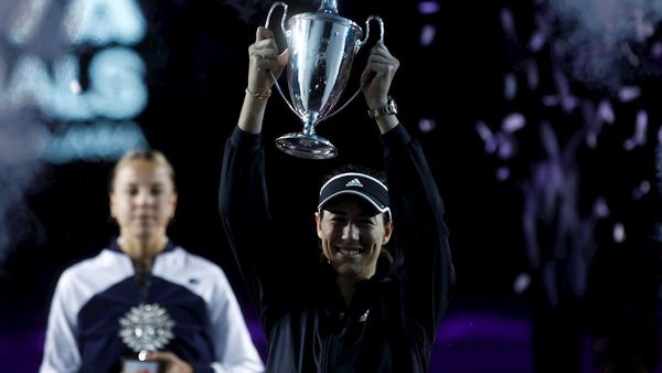 Garbiñe Muguruza gana el torneo de maestras
