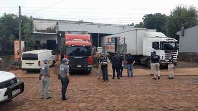 ALLANAN TRANSPORTADORA EN INVESTIGACIÓN DE SUP. CONTRABANDO - Itapúa Noticias
