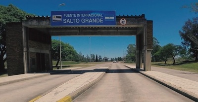 Paraguayos pueden ingresar a Uruguay por puente Salto Grande