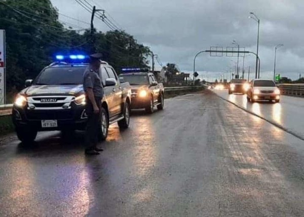 Patrulla Caminera detendrá solo a vehículos en flagrancia en la vía pública | Ñanduti