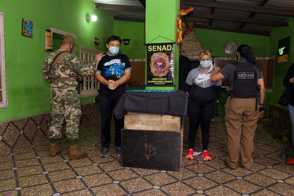 Senad intervino el “Pasillo Chespi” y otro foco de expendio de drogas - Nacionales - ABC Color