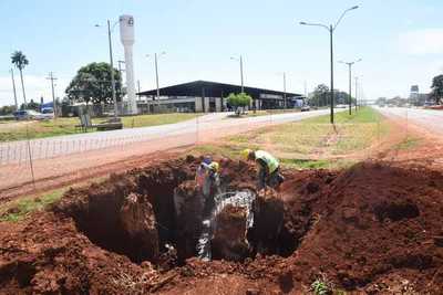 Se inició la construcción de una pasarela peatonal en la Estación Interurbana