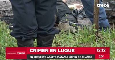 La Nación / Joven fue asesinado en intento de asalto mientras iba a su trabajo