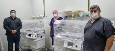 IPS de PJC recibió incubadoras
