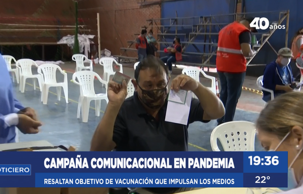 Medios de comunicación respaldan campaña del Mitic sobre vacunación