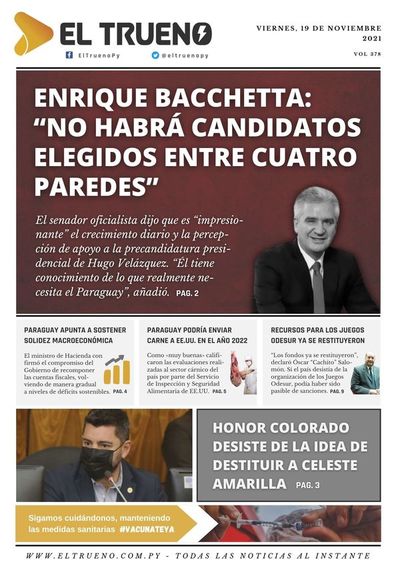 E-paper 19 de noviembre 2021 - El Trueno