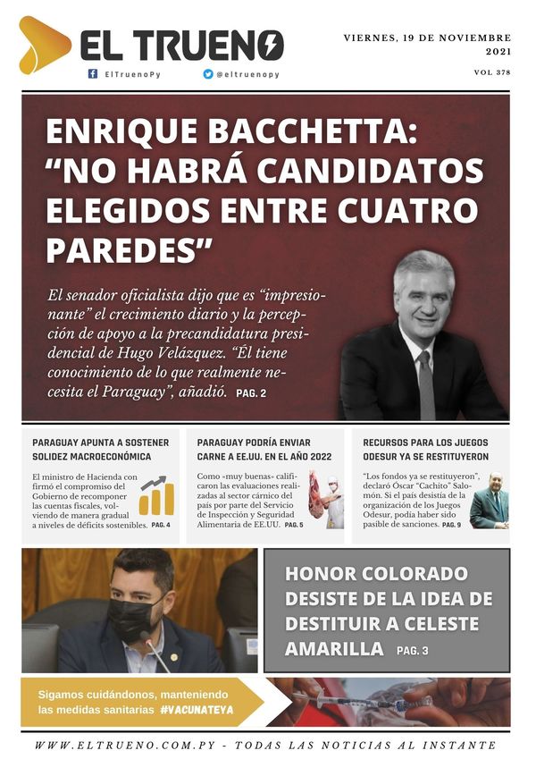 E-paper 19 de noviembre 2021 - El Trueno