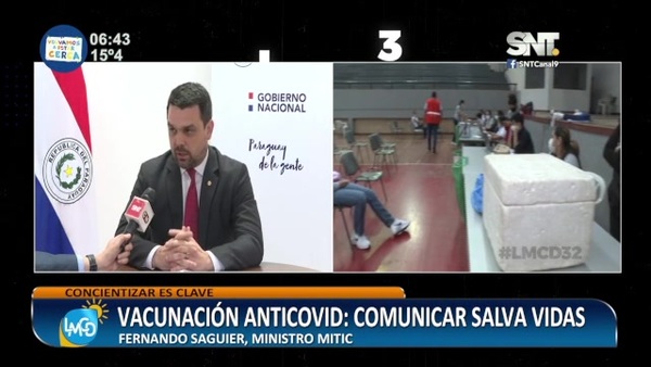 Vacunación anticovid en Paraguay: ¡Comunicar salva vidas! - SNT