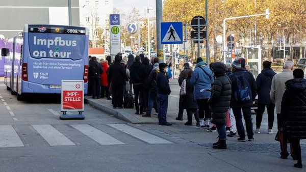 Austria decretó un confinamiento y vacunación obligatoria contra el covid para toda la población - .::Agencia IP::.