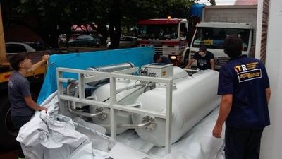 Hospital Regional recibe la prometida Planta de Oxigeno tras las gestiones del diputado Juancho Acosta