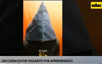 Detienen a “cuidacoches” acusado de perforar cubiertas de una camioneta cuyo conductor no le pagó - Nacionales - ABC Color