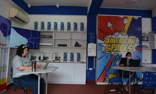 Invitan a conocer el Espacio Americano de la UNE y a acceder a un mundo de oportunidades