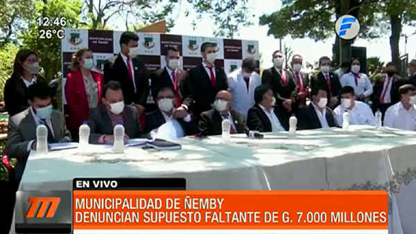 Ñemby: Nuevo intendente denuncia faltante de G. 7.000 millones