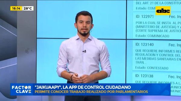 “JaikuaaPY”, la app de control ciudadano - Factor Clave - ABC Color