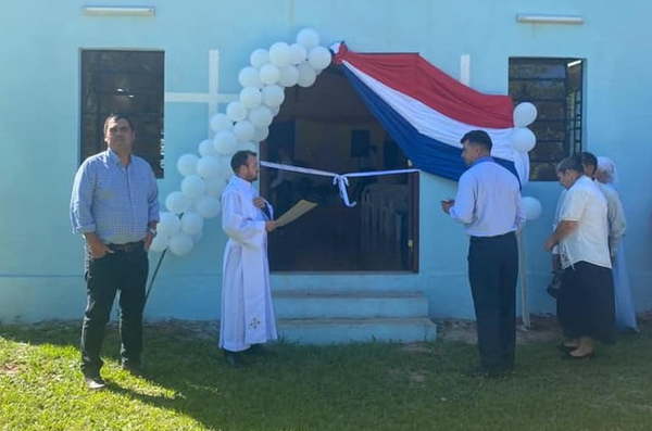 Inauguran nuevo oratorio en el distrito 3 de Mayo - Noticiero Paraguay