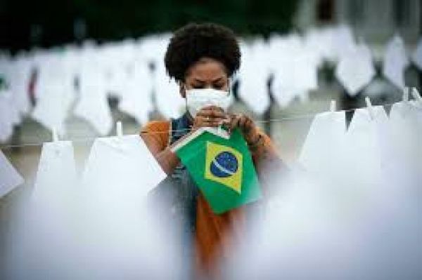 Covid: Brasil supera los 22 millones de casos