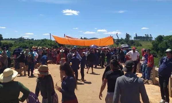 Caazapá: Campesinos e indígenas se unen ante la creciente ola de desalojos – Prensa 5