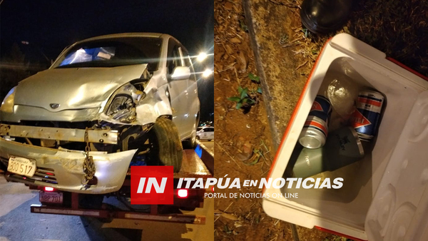 “YO TENÍA UN CONDUCTOR DESIGNADO PERO SE FUE DESPUÉS DEL CHOQUE” - Itapúa Noticias