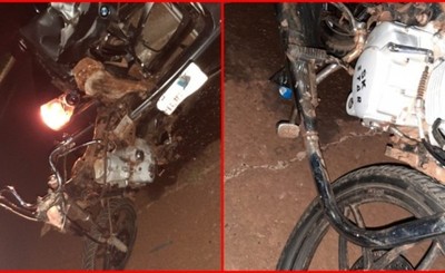 Motociclistas mueren tras ser embestidos desde atrás por una camioneta