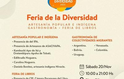 Vacunación anticovid, gastronomía y arte en la Feria de la Diversidad