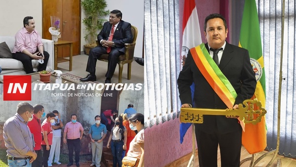 DAVID CUBAS FLAMANTE INTENDENTE DE CARLOS A. LÓPEZ HABLÓ DEL COMPROMISO CON SU PUEBLO - Itapúa Noticias