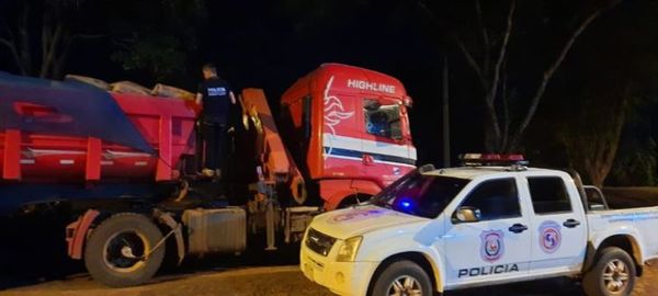 Incautan 30 toneladas de cemento de contrabando en Canindeyú