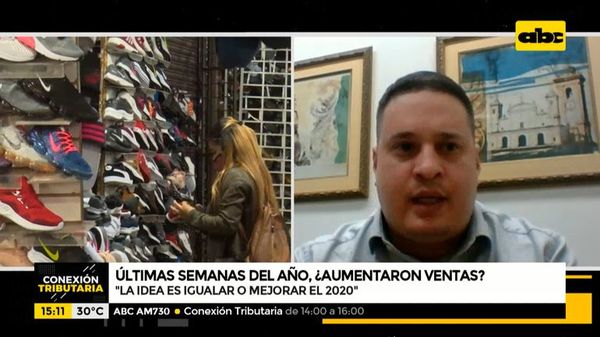 ¿Aumentaron las ventas en estas últimas semanas del año? - ABC Noticias - ABC Color