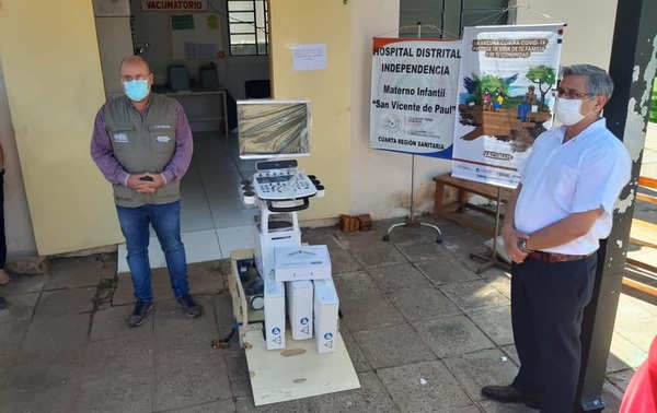Donan un moderno ecógrafo al Hospital de Colonia Independencia - Noticiero Paraguay