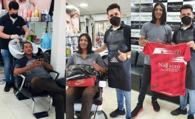 Doble de “The Fenders” ganó cambio de look en “Navarro Estilista”