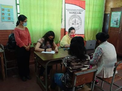 Facultad de Derecho de UNA lleva consultorio jurídico gratuito a escuela de Capiatá  - Nacionales - ABC Color