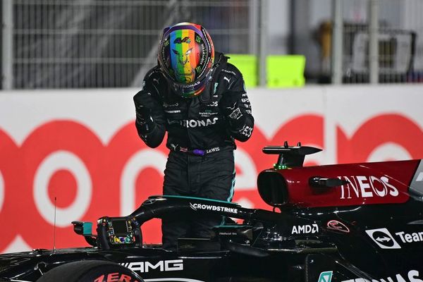 Hamilton sale delante de Verstappen en Qatar - Automovilismo - ABC Color