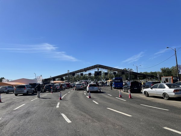 Único vacunatorio habilitado este domingo, el autódromo “Rubén Dumot” - Megacadena — Últimas Noticias de Paraguay