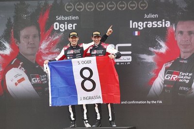 Ogier se proclama campeón del WRC por octava vez