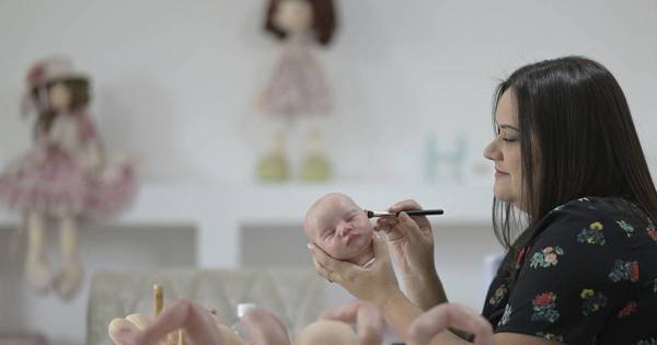 La Nación / Una artesana “crea bebés” hiperrealistas en Brasil