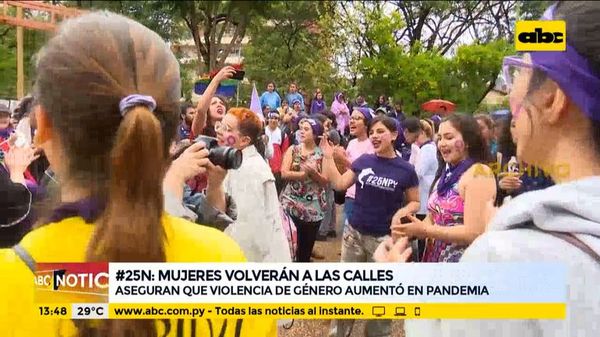 Las mujeres volverán a las calles en la marcha del 25N - Nacionales - ABC Color