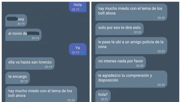 Piden ayuda a Uber y Bolt para espiar a sus parejas