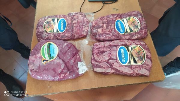 Mujer detenida tras intentar hurtar carne en Asunción