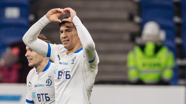 Fabián Balbuena marcó su primer gol con la camiseta del Dinamo de Moscú