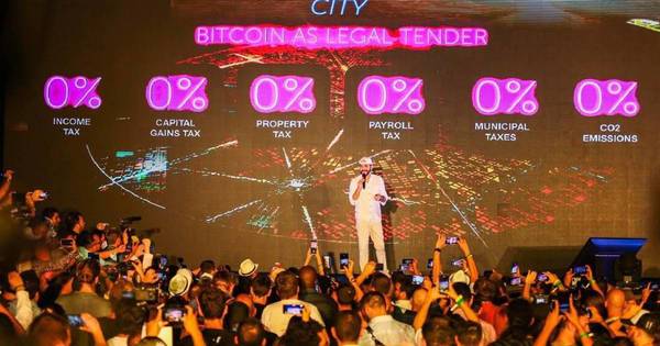La Nación / El Salvador: Bukele anuncia una Ciudad Bitcóin como centro financiero del mundo