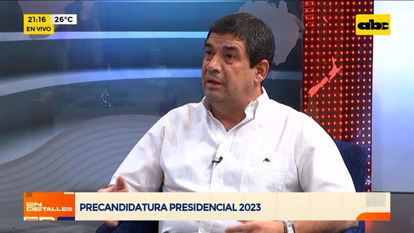Hugo Velázquez y su Precandidatura presidencial para el 2023 - En Detalles - ABC Color
