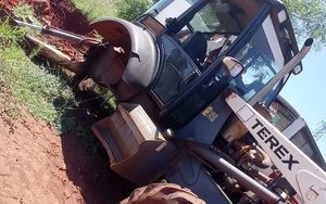 Encuentran máquinas destruidas en Mallorquín