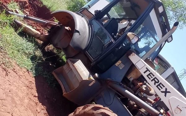 Encuentran máquinas destruidas en Mallorquín
