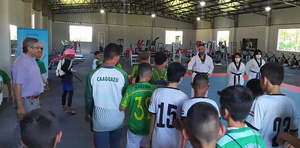 Inauguran el Gimnasio Deportivo Departamental en Guairá - Noticiero Paraguay