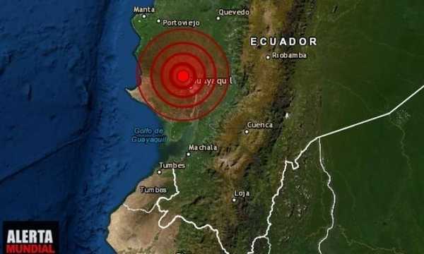 Sismo de magnitud 4,9 sacude la zona costera suroeste de Ecuador - OviedoPress