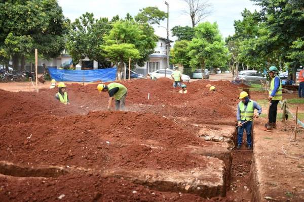 Intensifican obras en Hospital Distrital de Minga Guazú - La Clave