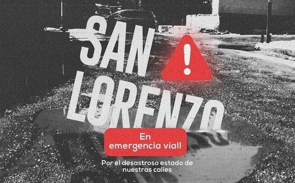 Diario HOY | Intendente pide declarar "emergencia vial" en San Lorenzo ante calles en mal estado