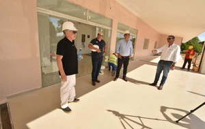 Avanzan las obras en el Hospital distrital de Yuty - Noticiero Paraguay