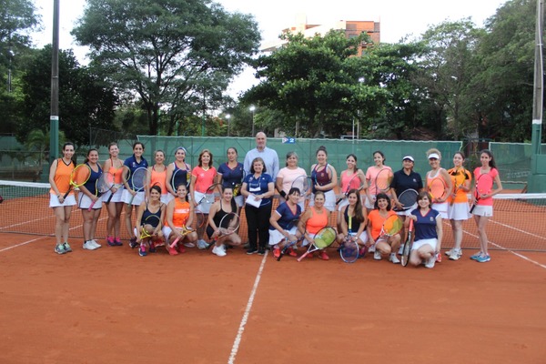 Tenis a todo dar: Encuentro de confraternidad entre el Asunción Tenis Club y el Deportivo Sajonia